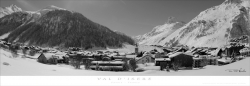 Val d'Isere Noir & Blanc