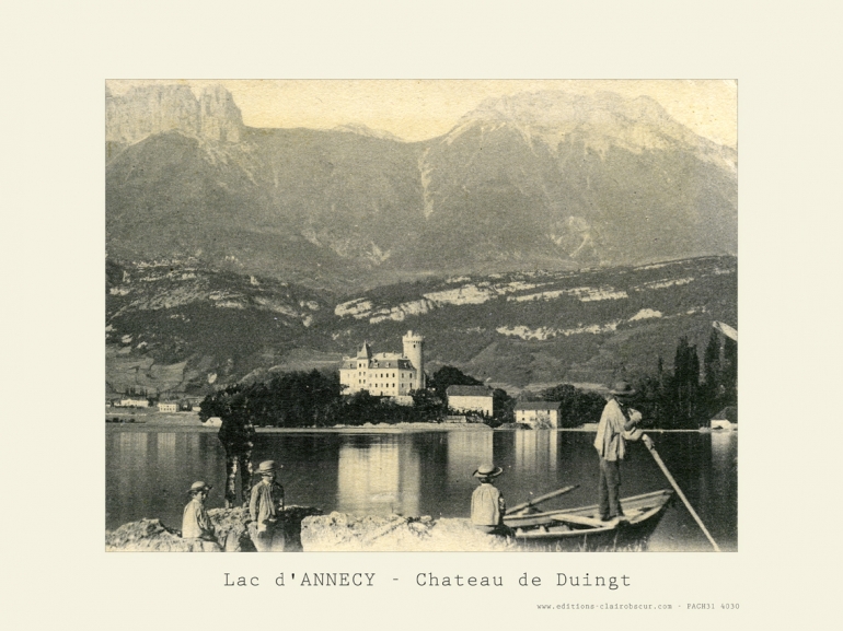 Lac d'Annecy - Chateau de buingt