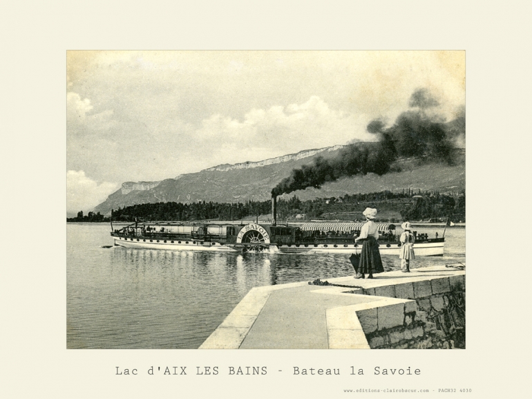 Lac d'Aix-Les-Bains - Bateau La Savoie