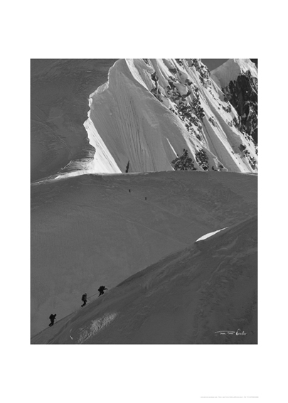 Alpinistes Mont-Blanc N&Bl